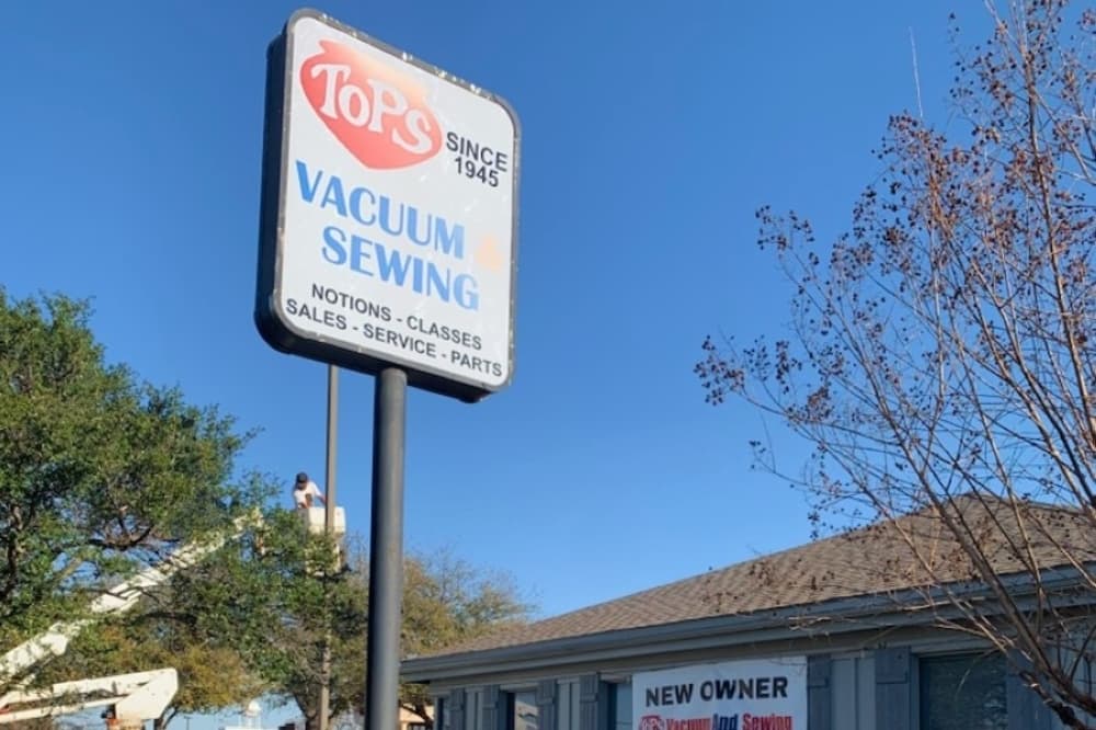 Tops Vacuum and Sewing buys Sewing World Of Grapevine