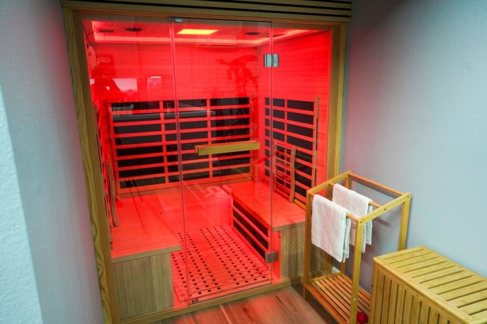 On the recovery side, the gym also offers red-light therapy, a sauna and a hyperbaric chamber.  (Courtesy GP Training)