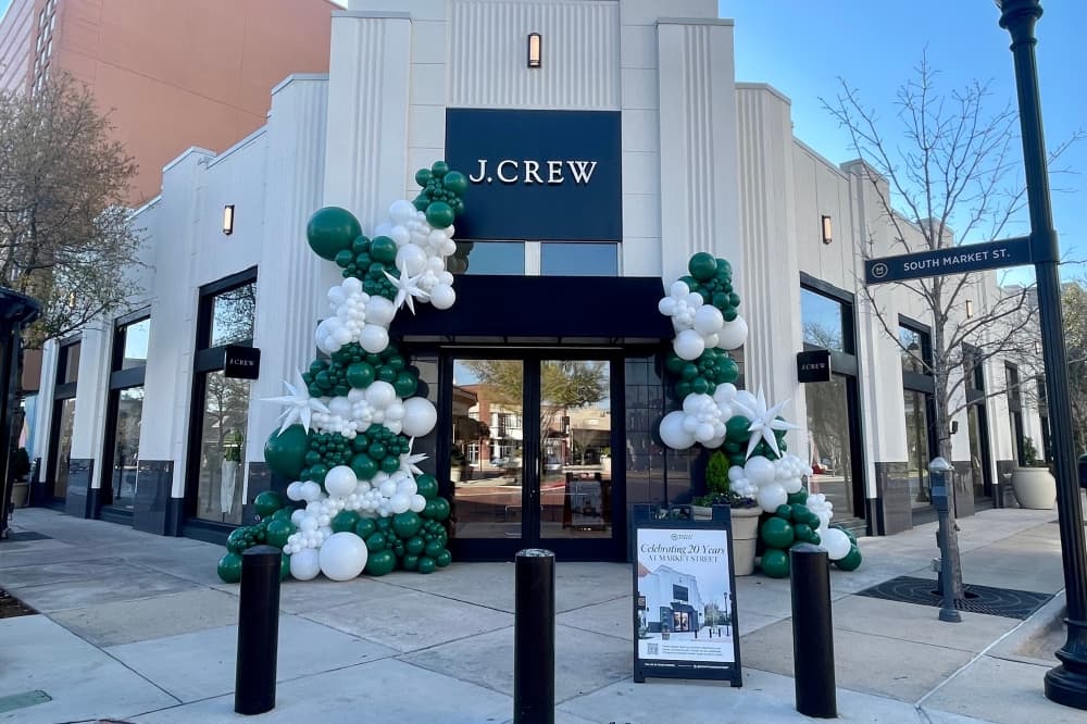 J. Crew at Market Street in The Woodlands celebrates its 20th anniversary