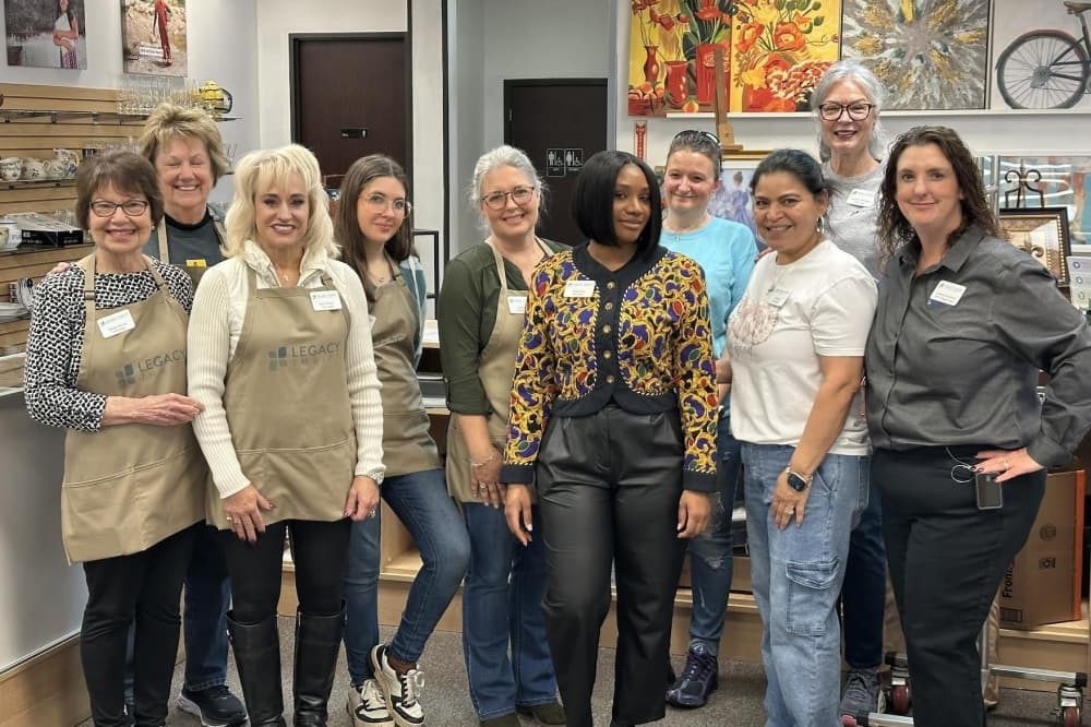 Legacy Thrift raises money in Stafford for clean water worldwide