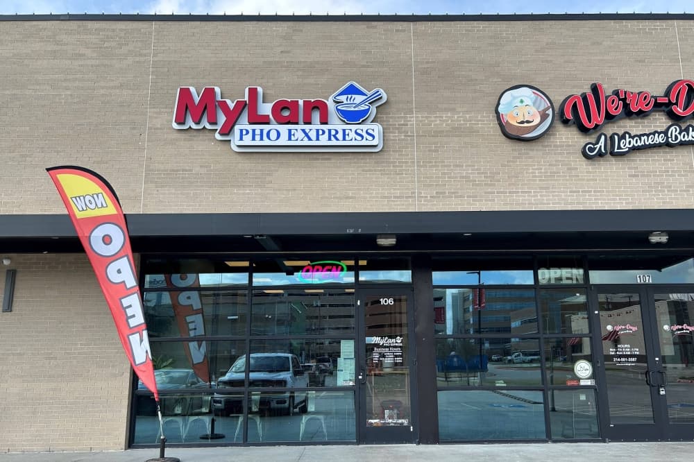 MyLan Pho Express serves Vietnamese cuisine in Plano, near Richardson border
