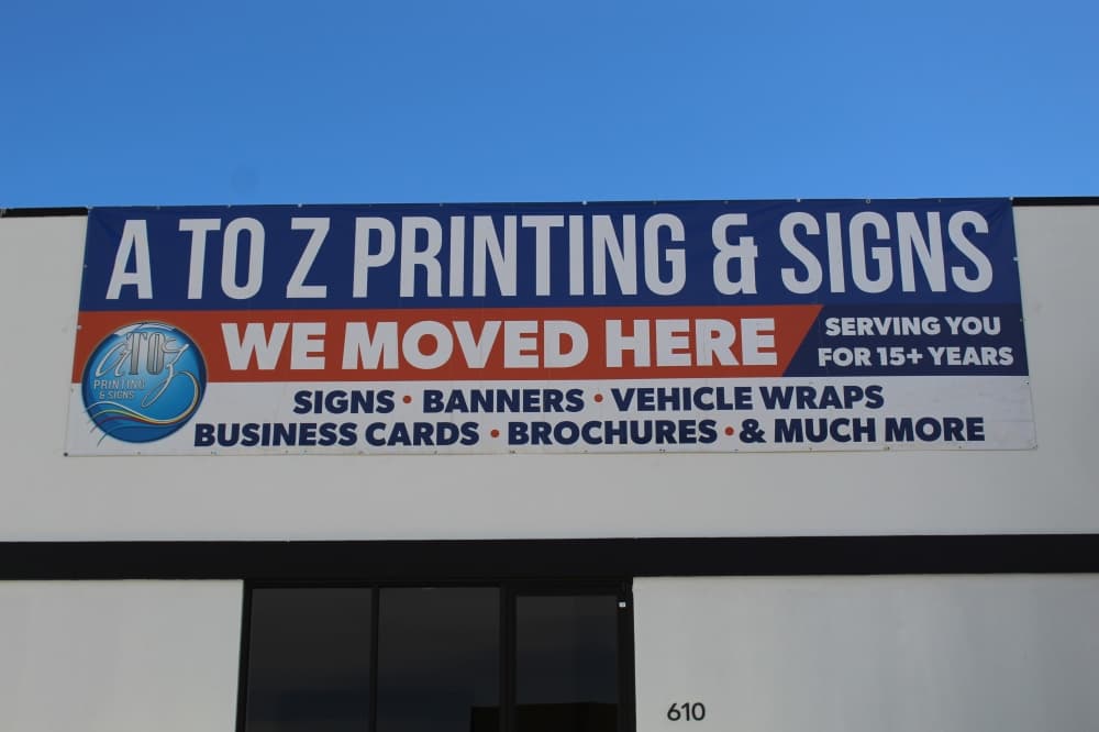 A to Z Printing and Signs relocates to new Richardson location