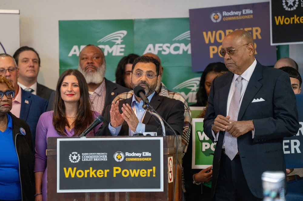New Harris County policy allows labor unions to serve as consultants for county employees