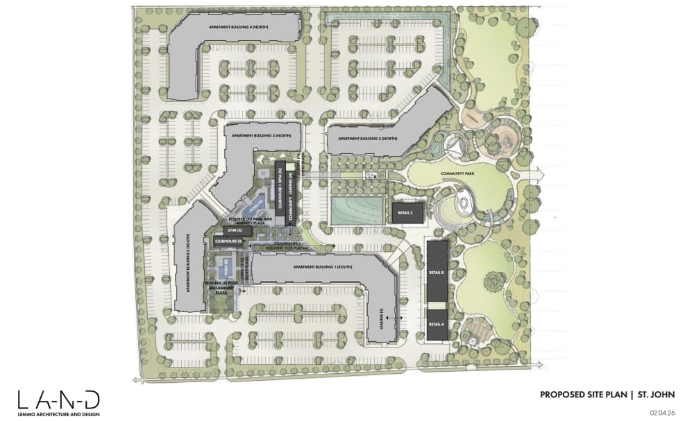 St. John Site project plan