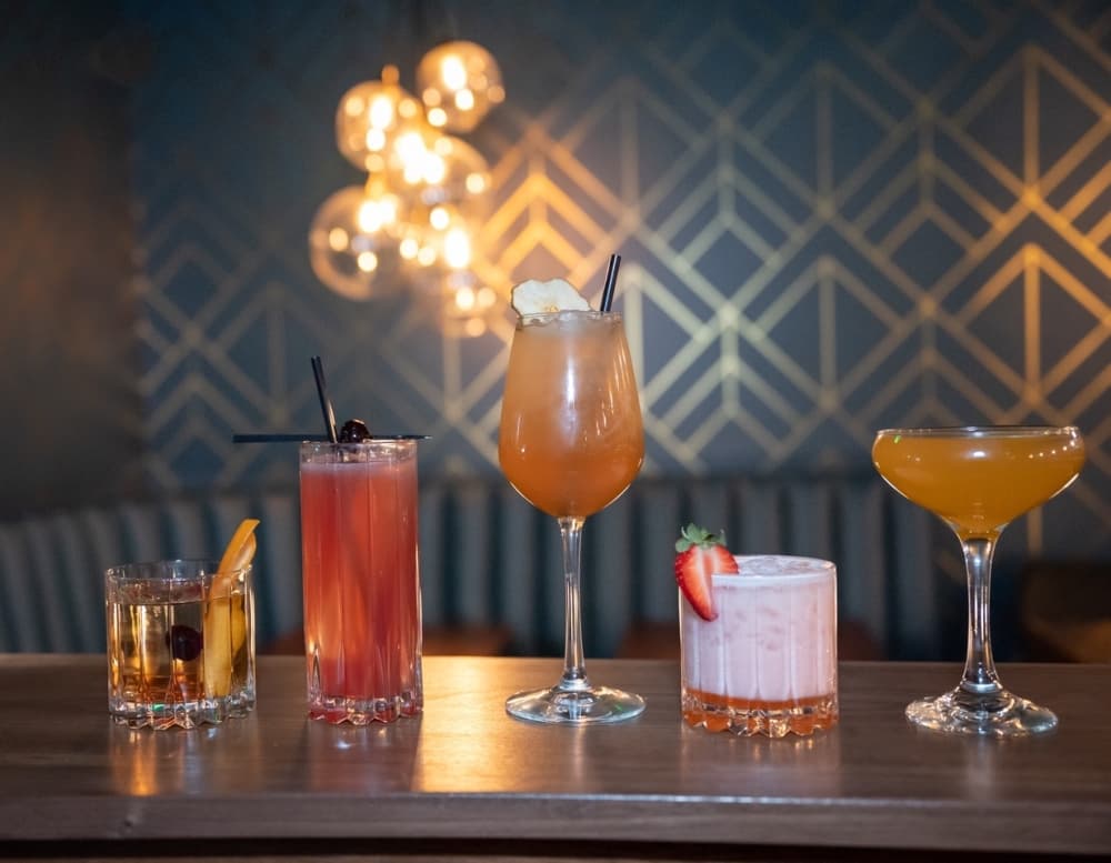 Urban Rooftop's drink menu includes a variety of craft cocktails. (Courtesy Urban Rooftop)