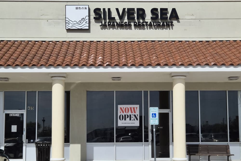 Silver Sea Sushi is the sister concept for Bleu Bear Sushi in Bedford. (Patricia Ortiz/Community Impact)