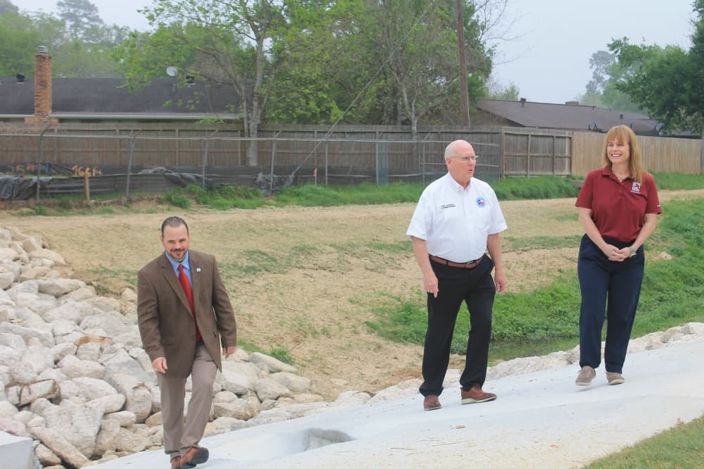 Harris County officials unveil $3.2M Little Cypress Creek tributary restoration