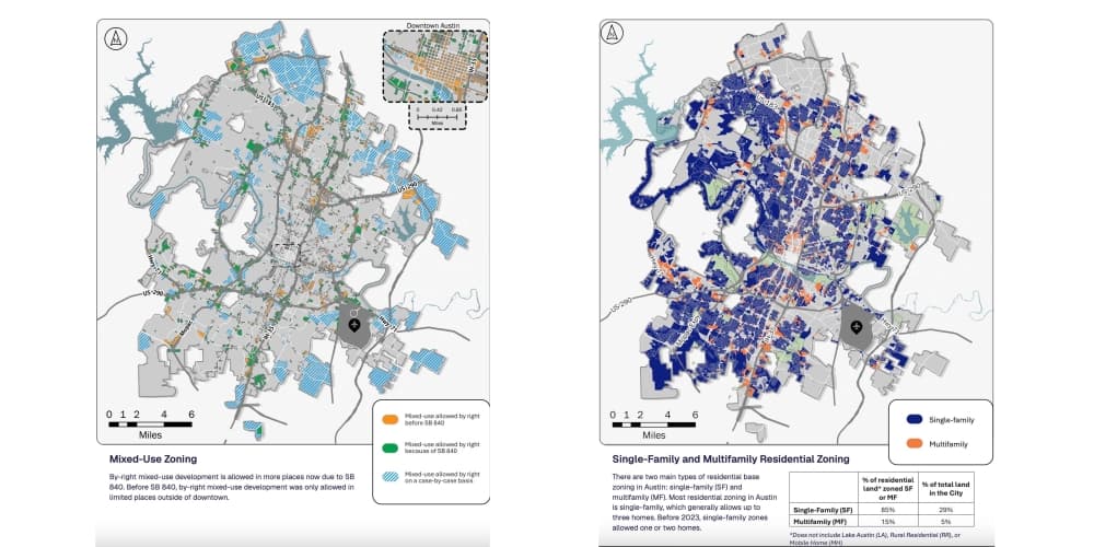 Austin zoning maps
