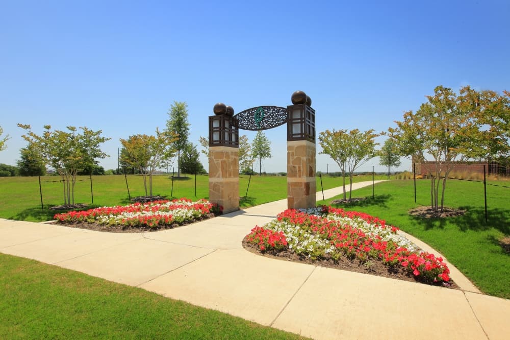 The Parks at Wilson Creek entryway