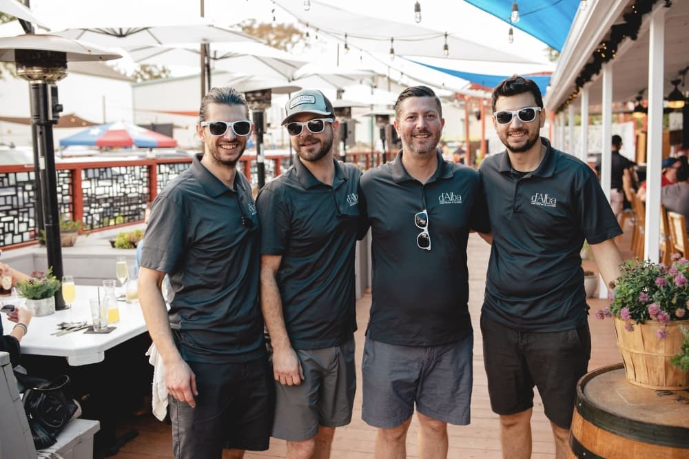 four restaurant owners