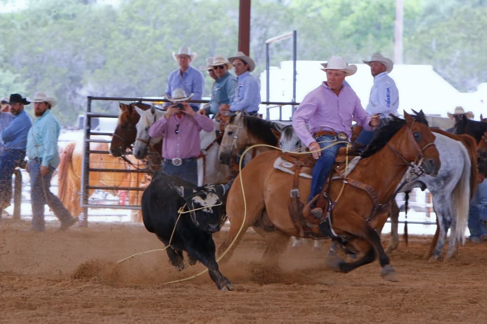 Locals can attend the Liberty Hill Pro Rodeo from May 14-16, featuring vendors, mutton bustin’, rodeo performances and national and world champion athletes. (Courtesy Liberty Hill Pro Rodeo)