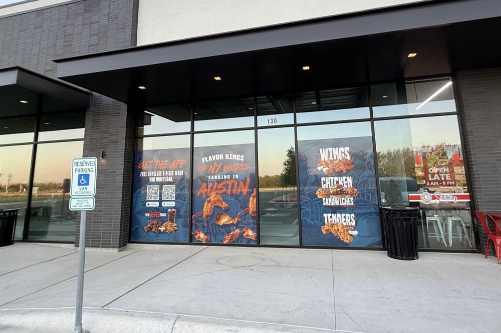 Atomic Wings now open in Leander's Southbrook Station