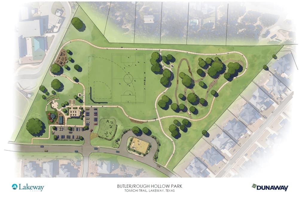 schematic of upcoming butler rough hollow project