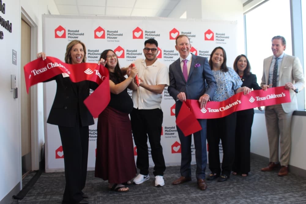 Ronald McDonald House opens at Texas Children's Hospital, providing overnight stays for families