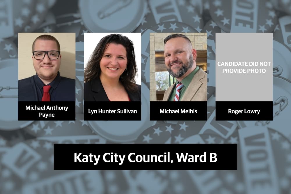 Q&A: See the 4 candidates running for Katy City Council Ward B