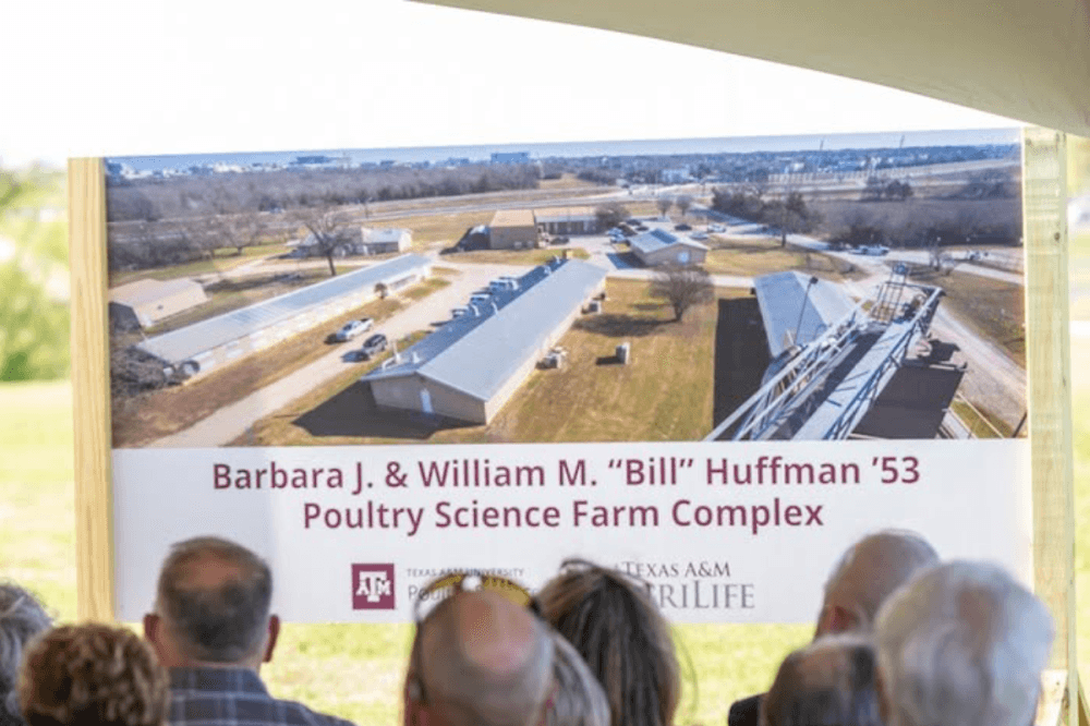 Texas A&M renames poultry science complex after longtime supporters