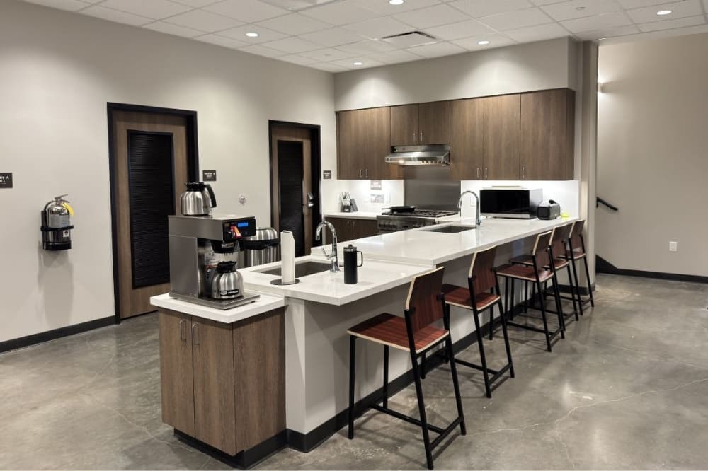Staff said seven to 11 people are expected to be at the facility daily under normal operations, with more on-site during academy training. (Nichaela Shaheen/Community Impact)