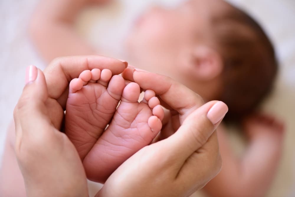 Baby feet