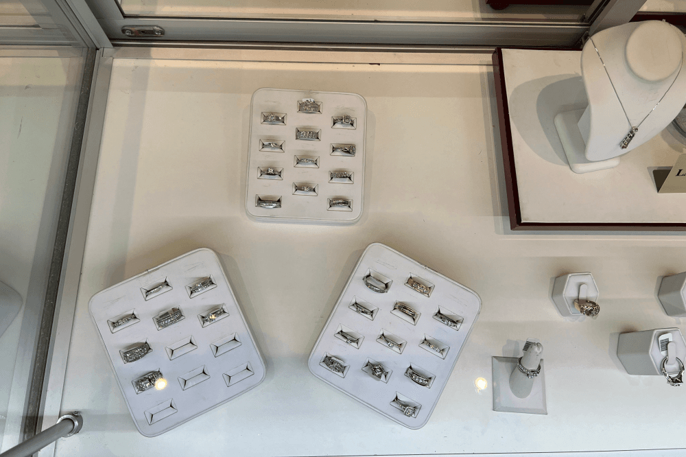 jewelry in case