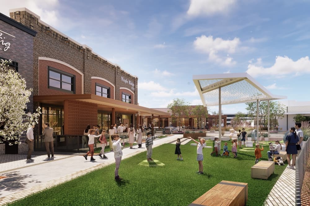 a rendering of the Sloan Corners project