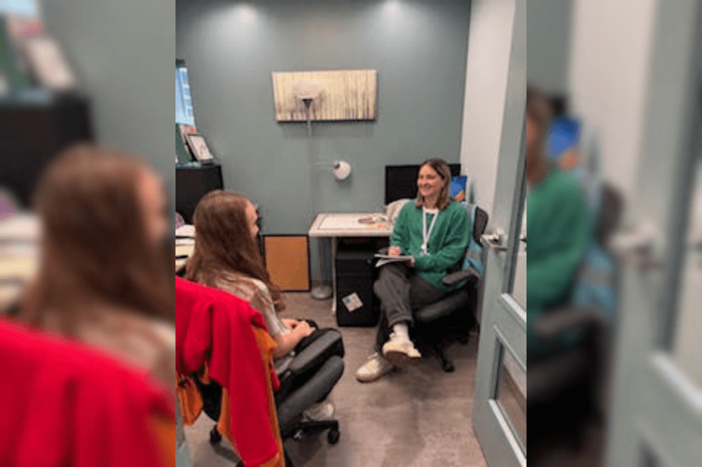 employee with client
