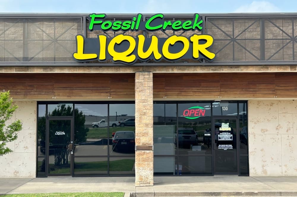 Fossil Creek Liquor sells wine, spirits in Denton