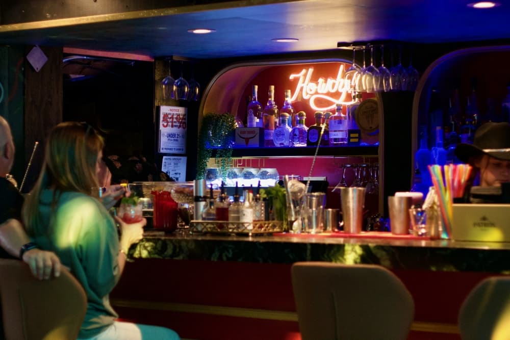 The cocktail bar launched with a soft opening on April 3. The grand opening on April 10 will have live music. (Adam Doe/Community Impact)