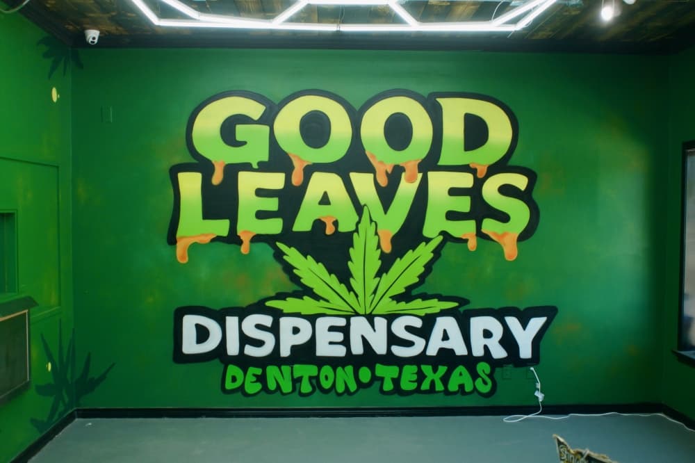 Good Leaves Dispensary offers cannabis products in Denton