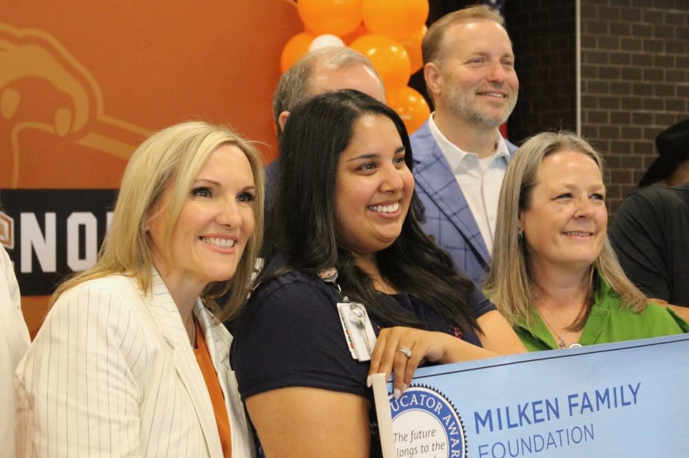 Hutto ISD teacher highlighted as a top national educator with $25,000 award