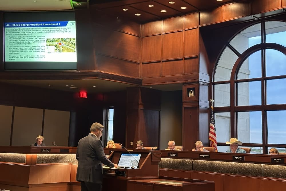Colleyville officials approve additional $47K for Cheek-Sparger, Bedford Road roundabout design