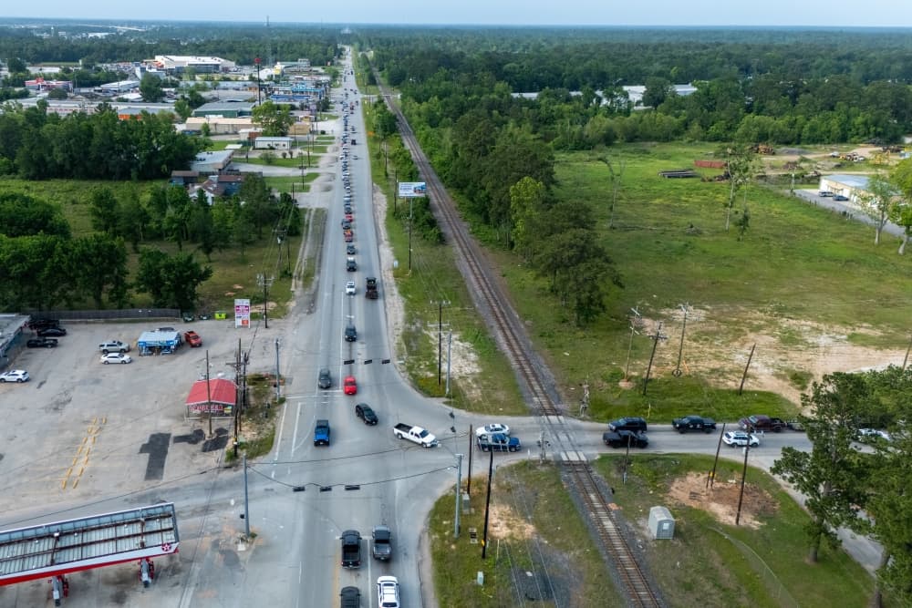 See the latest on 8 Montgomery County Precinct 4 road projects in New Caney, Porter