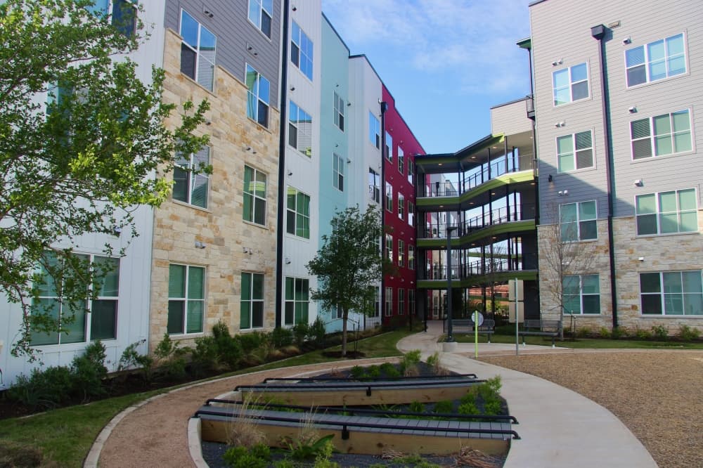 Norman Commons plaza