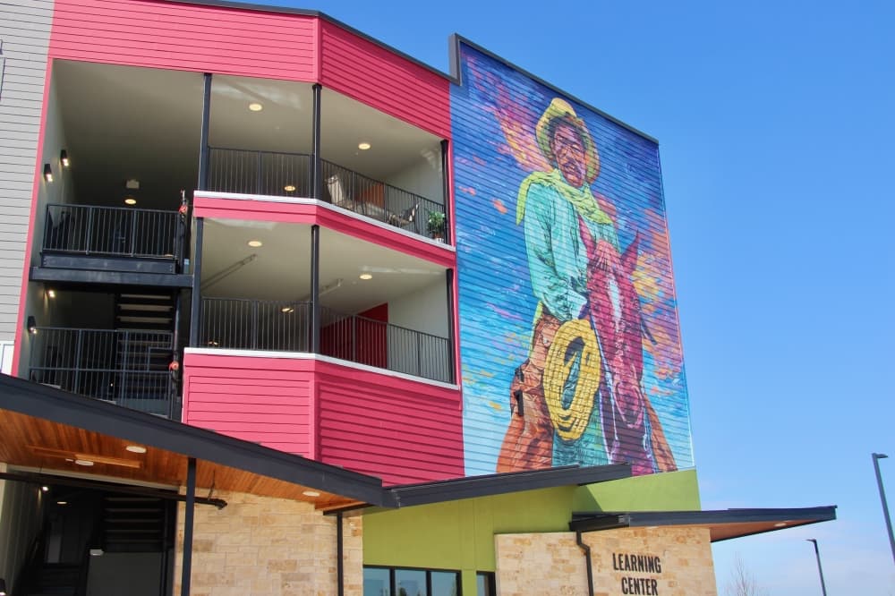Norman Commons mural