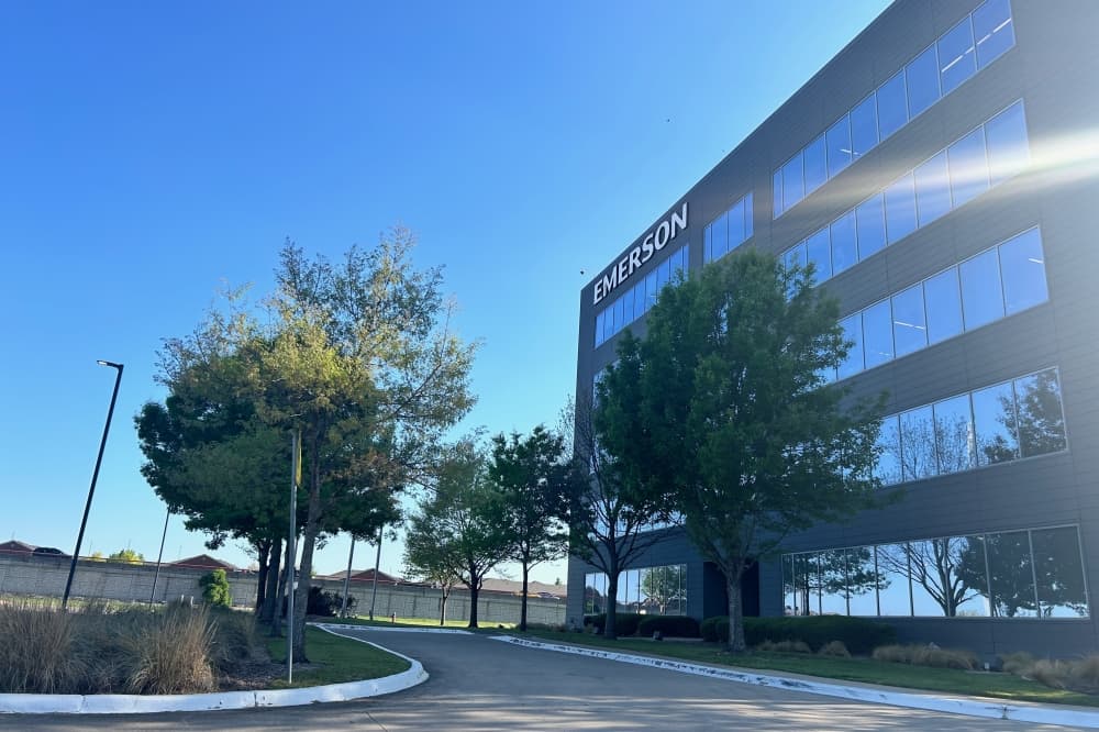 Emerson lists Round Rock office for sale, relocating operations to Austin facility