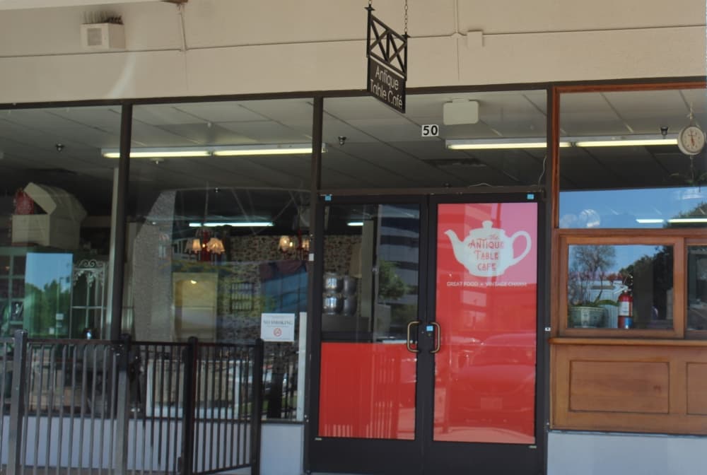 The Antique Table Cafe now closed in Richardson’s Cottonwood Market