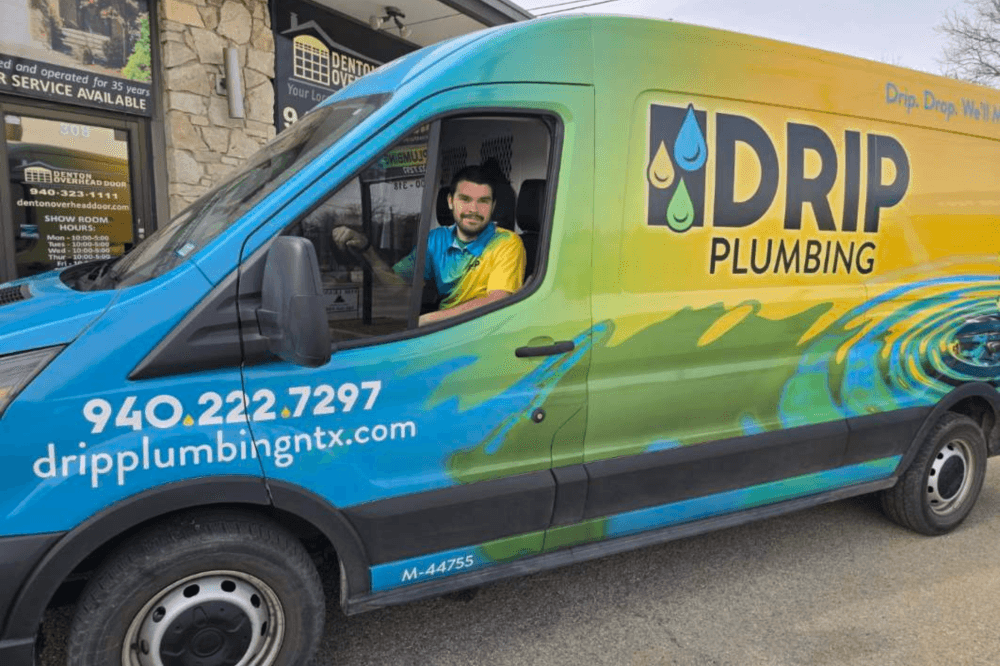 DRIP Plumbing truck