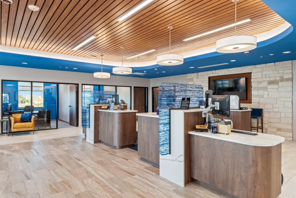 Farmers Bank & Trust interior