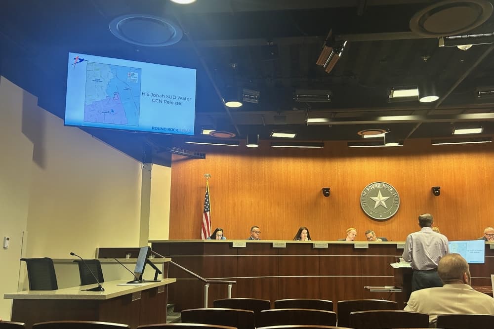 Part of new home development to be added to Round Rock water service area