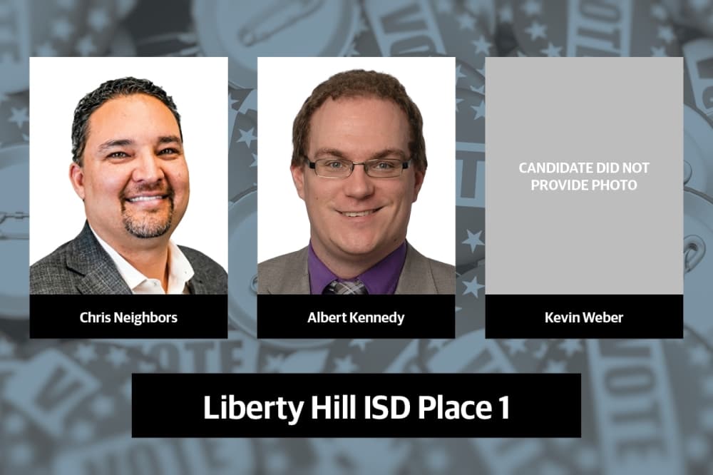 Q&A: Get to know Place 1 candidates for the Liberty Hill ISD school board