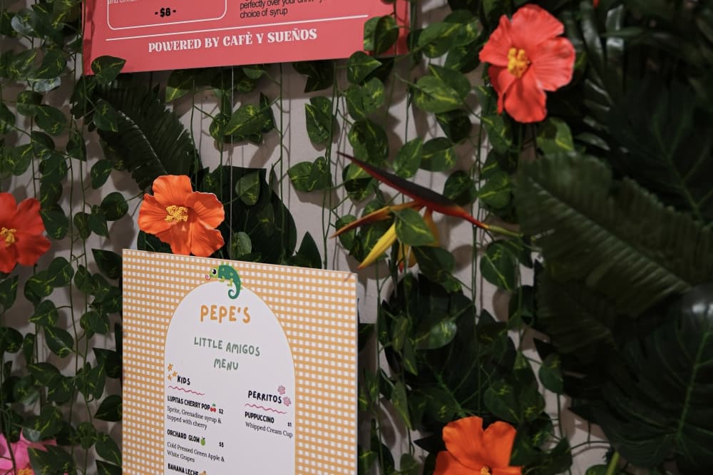 One of the café's menu items is the "Nutty Mexican." which is a specialty coffee made a dash of nutmeg. (Courtesy of Nopalita Café)