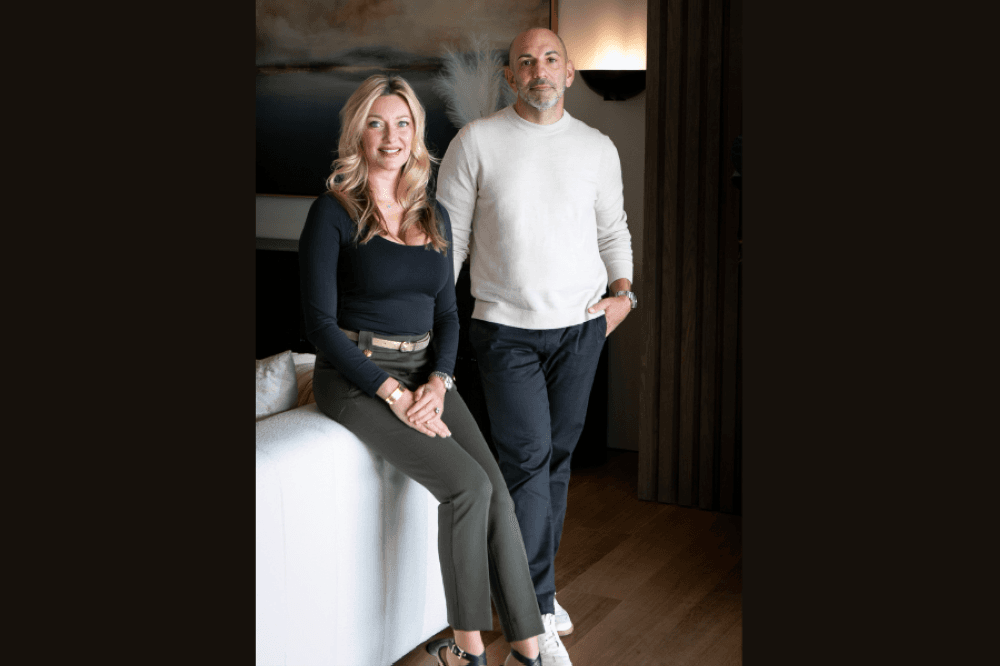 Michelle and Todd smiling