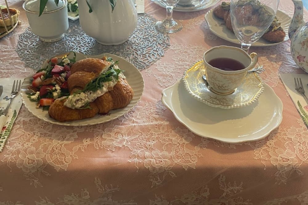 Panicafe's Medialunas ($5.87) are the cafe's most popular items, with different variations offered from sweet to savory. (Cole Gee/Community Impact)