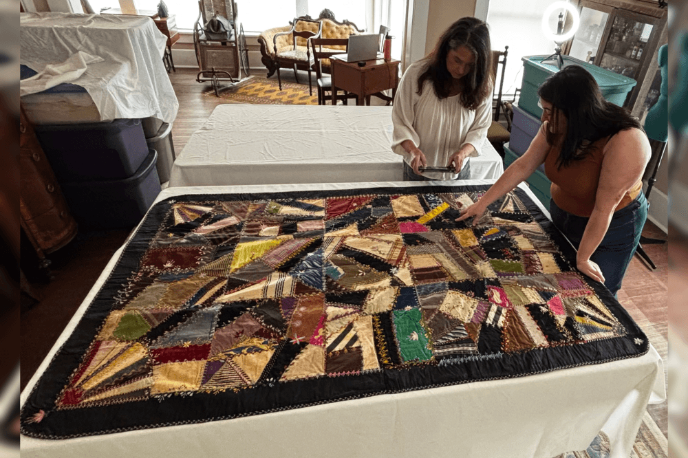 Hidden history revealed: Antique quilts go on rare display near Chestnut Square Historic Village