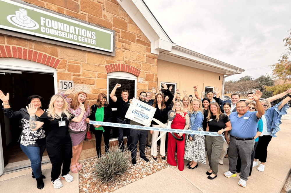 Foundations Counseling Center ribbon cutting