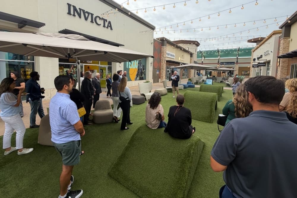 GALLERY: Park Place offers outdoor gathering space at Tanger Outlets Fort Worth