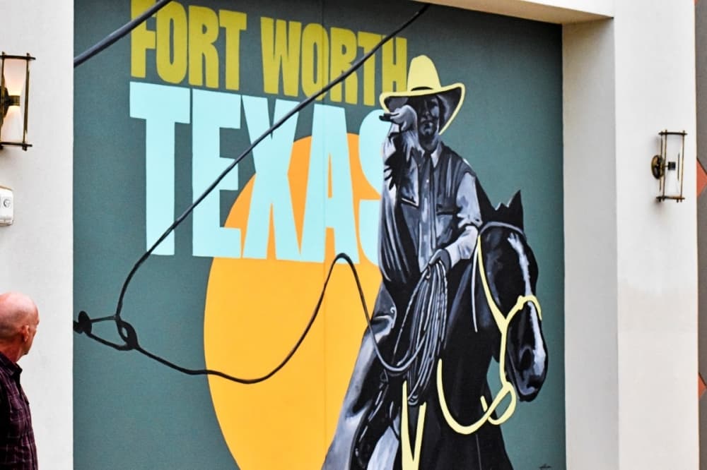 mural in Fort Worth