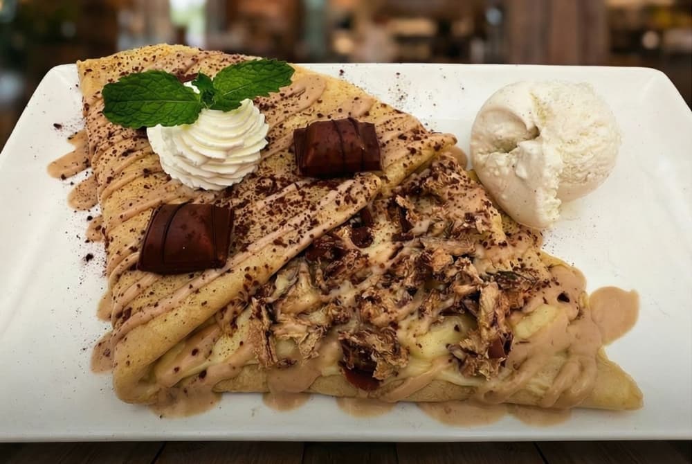 Ciao Sweets and Gelato in Richardson serves crepes and waffles in addition to a variety of desserts. (Courtesy Ciao Sweets and Gelato)