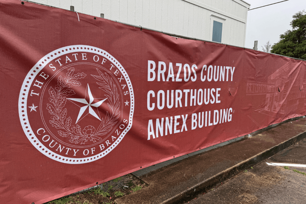 Brazos County moves forward with courthouse annex construction despite groundbreaking cancellation