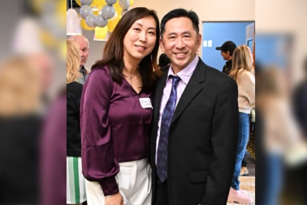 Jean Xue and Chuck Lo