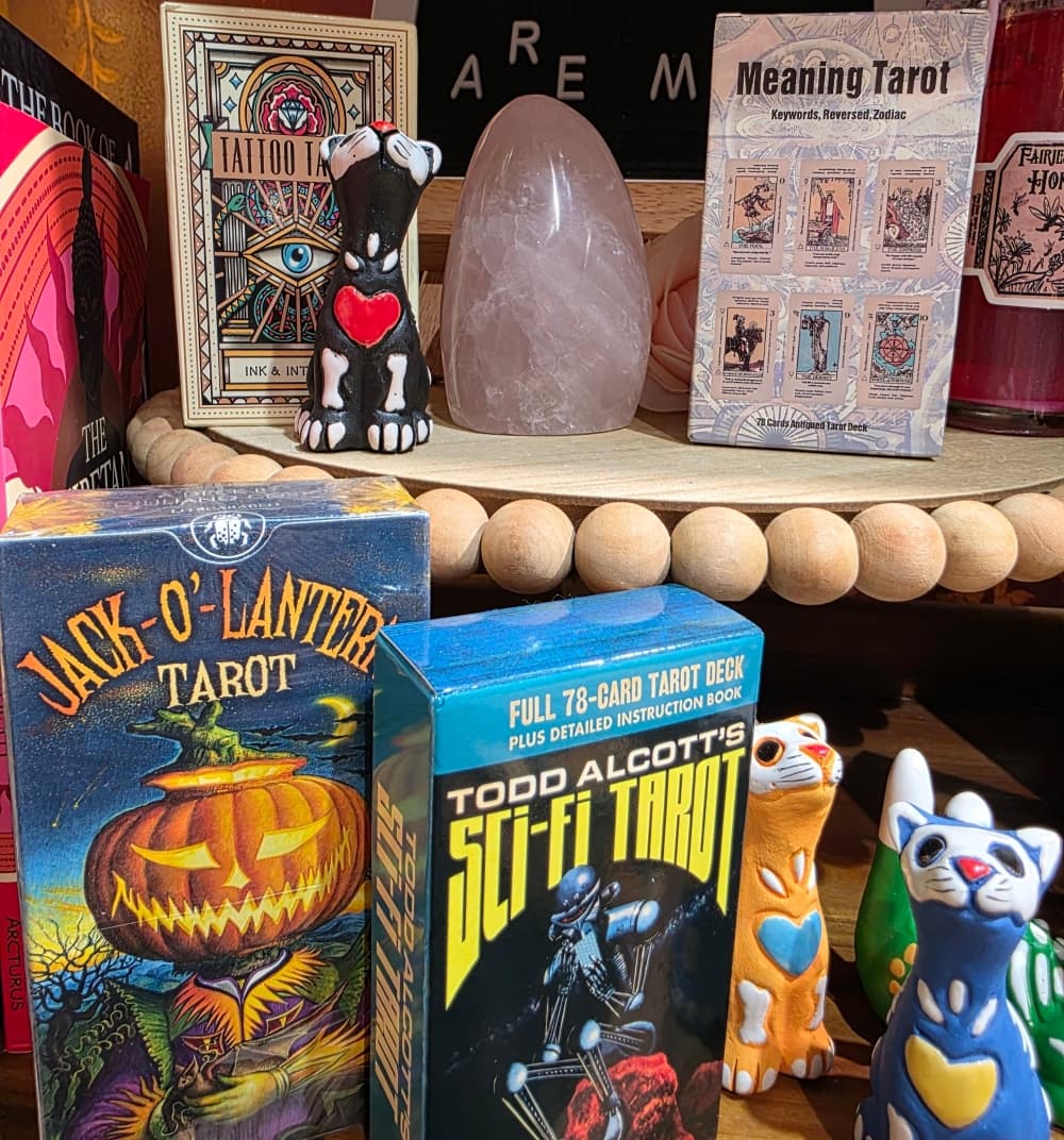 UnEarthed tarot card decks